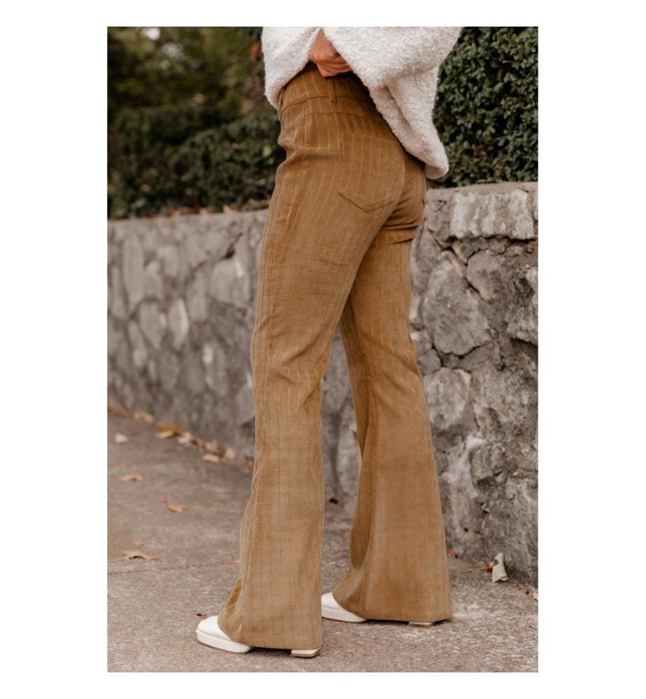 Hose mit hoher Taille - Grapefruit Orange