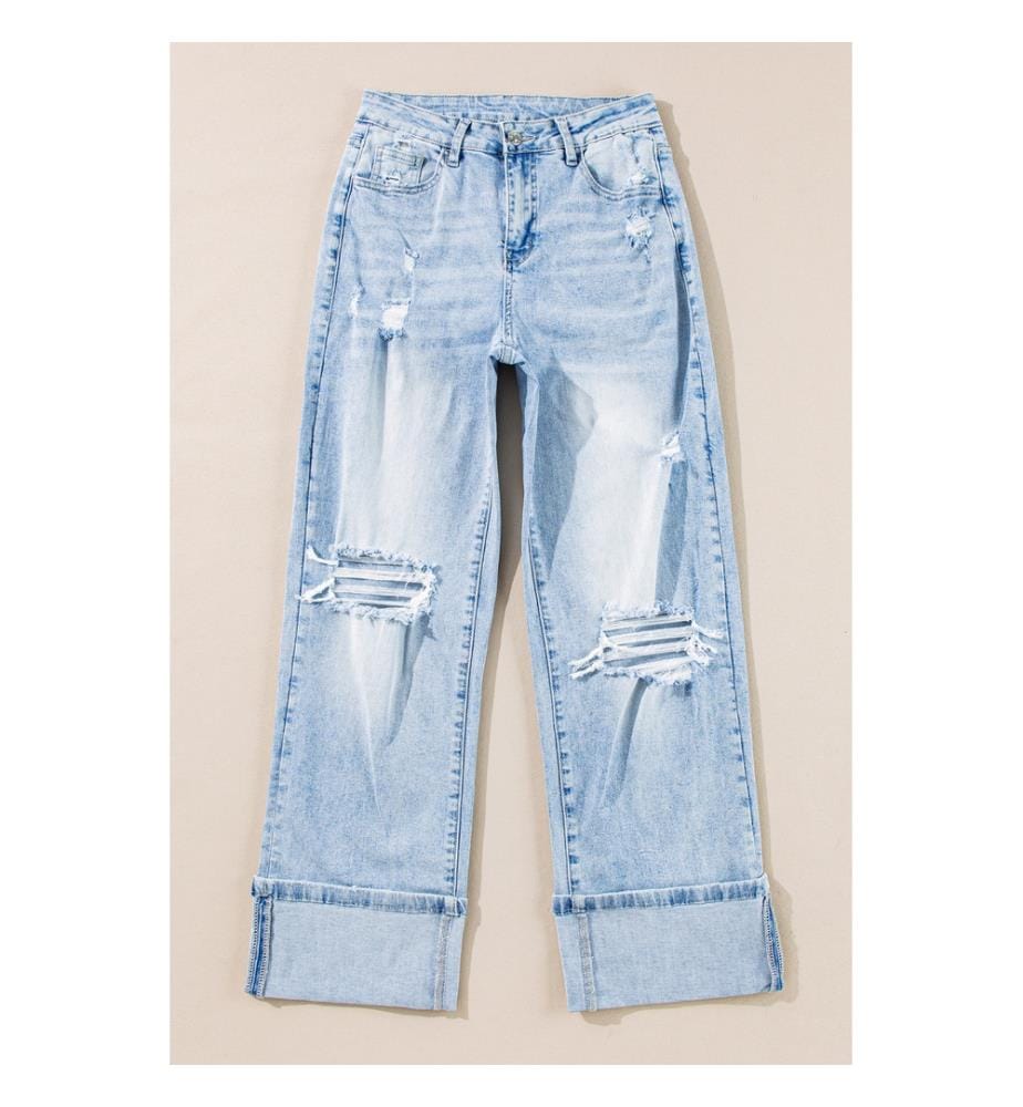 Jeans dritti - Blu