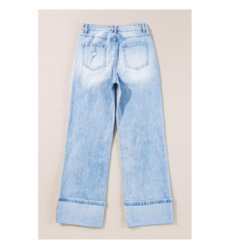 Jeans dritti - Blu