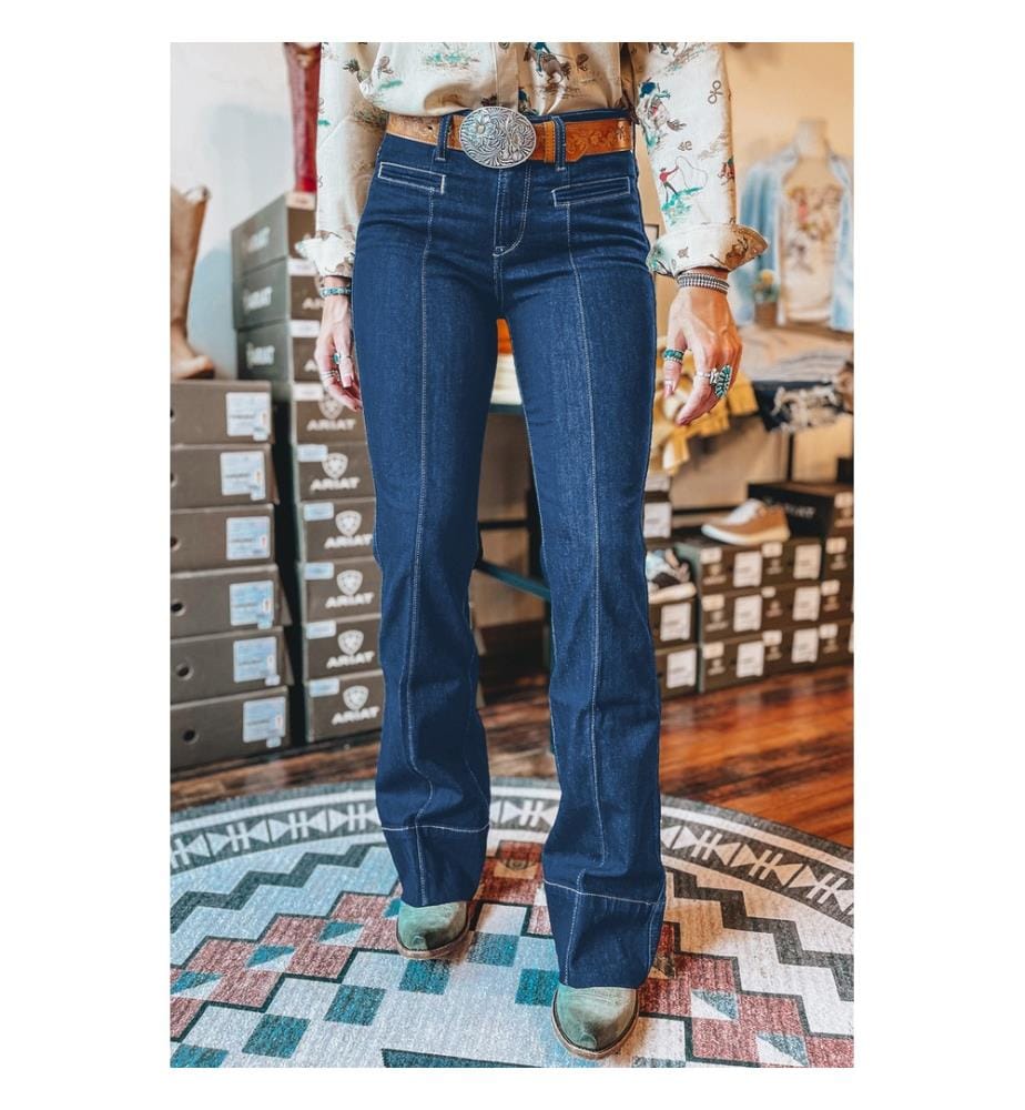 Gerade Jeans - Blau