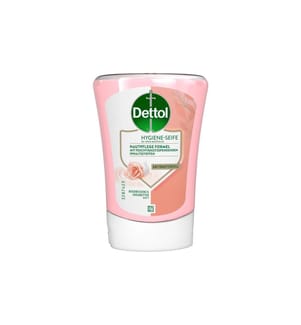 DETTOL - Savon pour les mains No-Touch Recharge beurre de karité & pétales de rose 250 ml