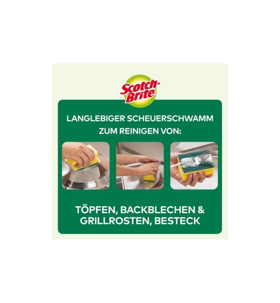 SCOTCH-BRITE - Éponge SCOTCH-BRITE - Classic 6 Pièce/s