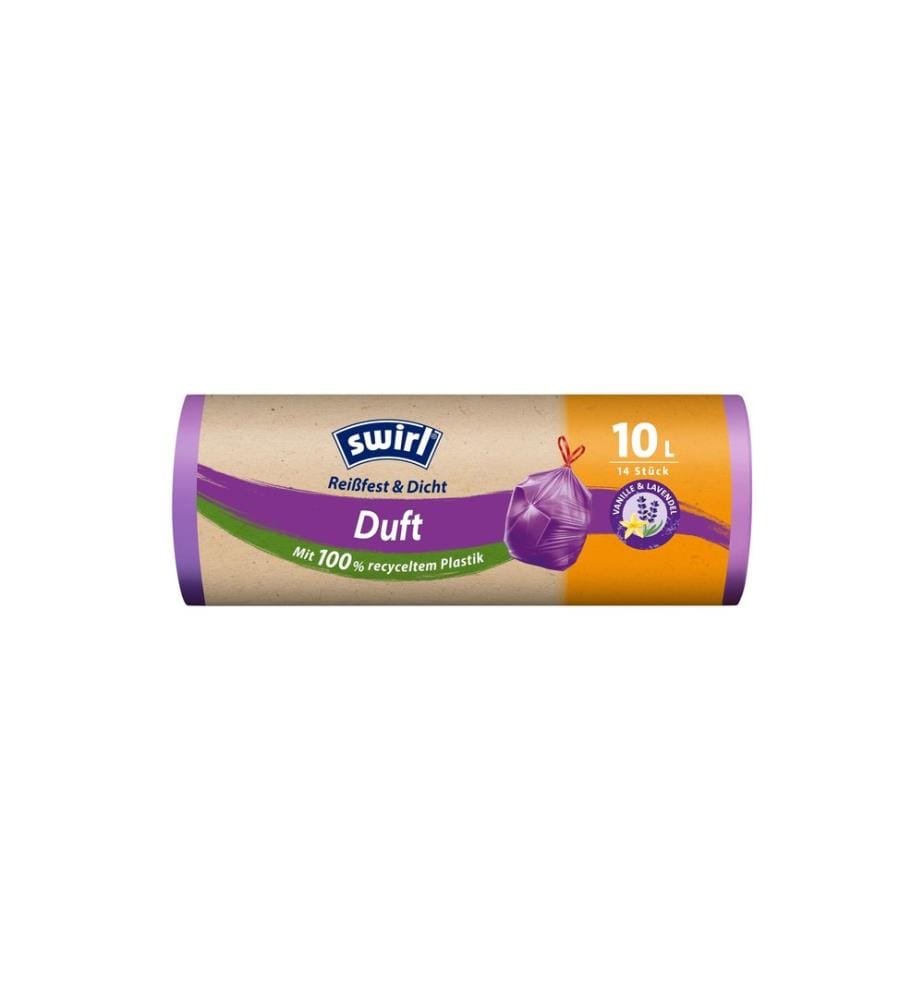 SWIRL - Müllbeutel Lavendel-Vanille 10 l, 14 Stück