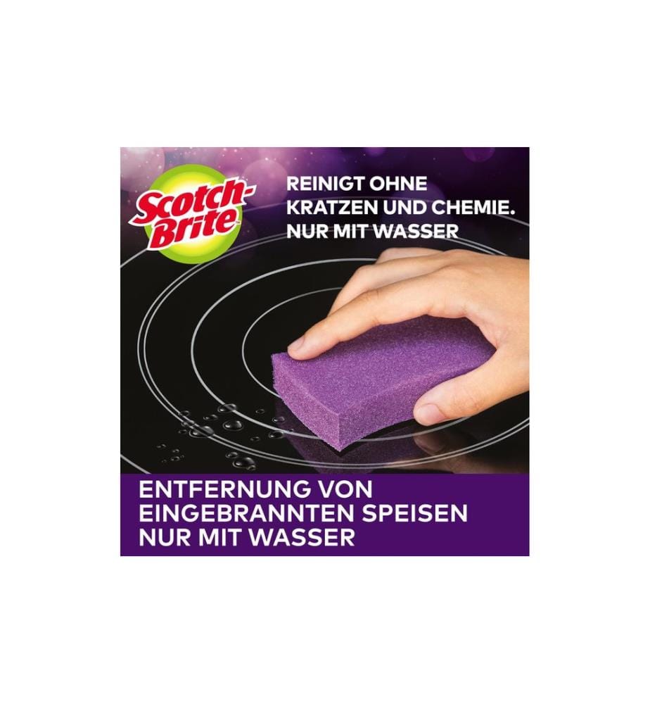 SCOTCH-BRITE - Éponge Vitrocéramique SCOTCH-BRITE - 1 Pièce/s