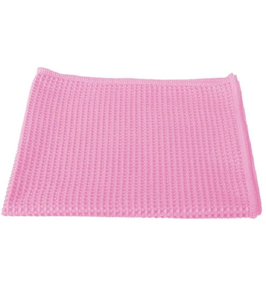 EDI BAUR - Chiffon de nettoyage en microfibre 5 Pièce/s, Rose