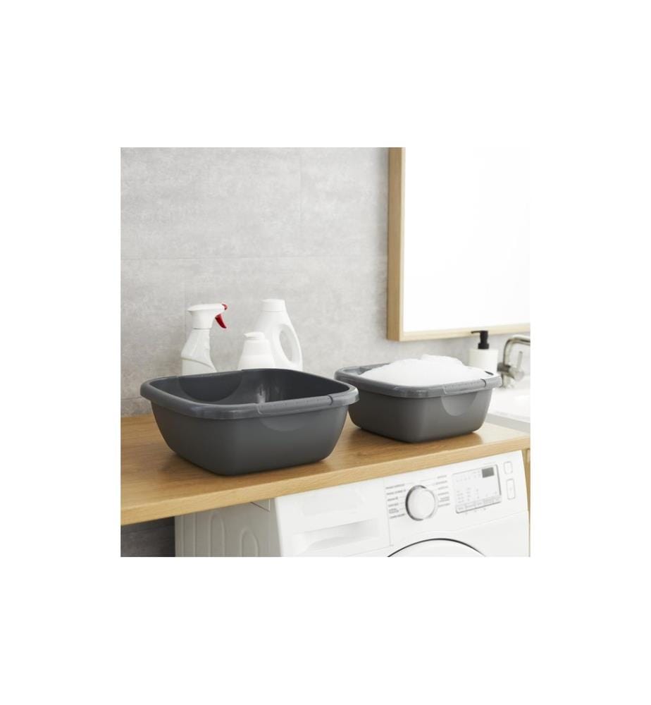 ROTHO - Becken Daily eckig, 5 l, Schwarz