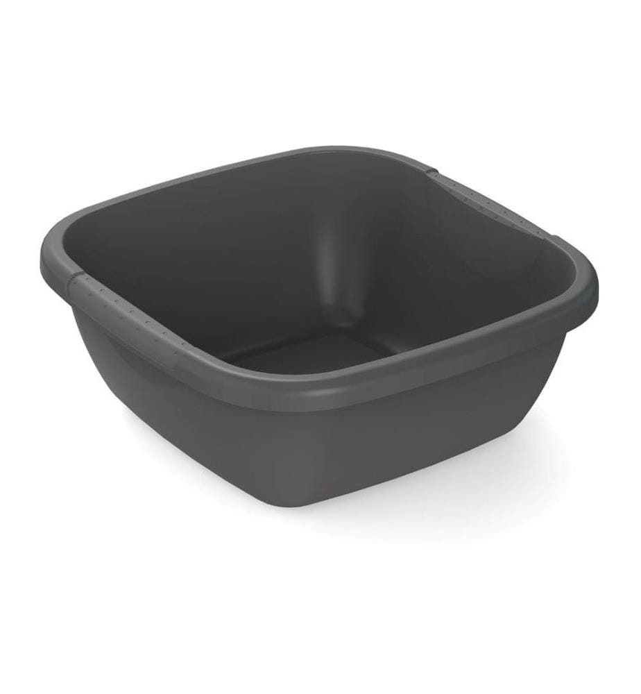ROTHO - Becken Daily eckig, 8 l, Schwarz