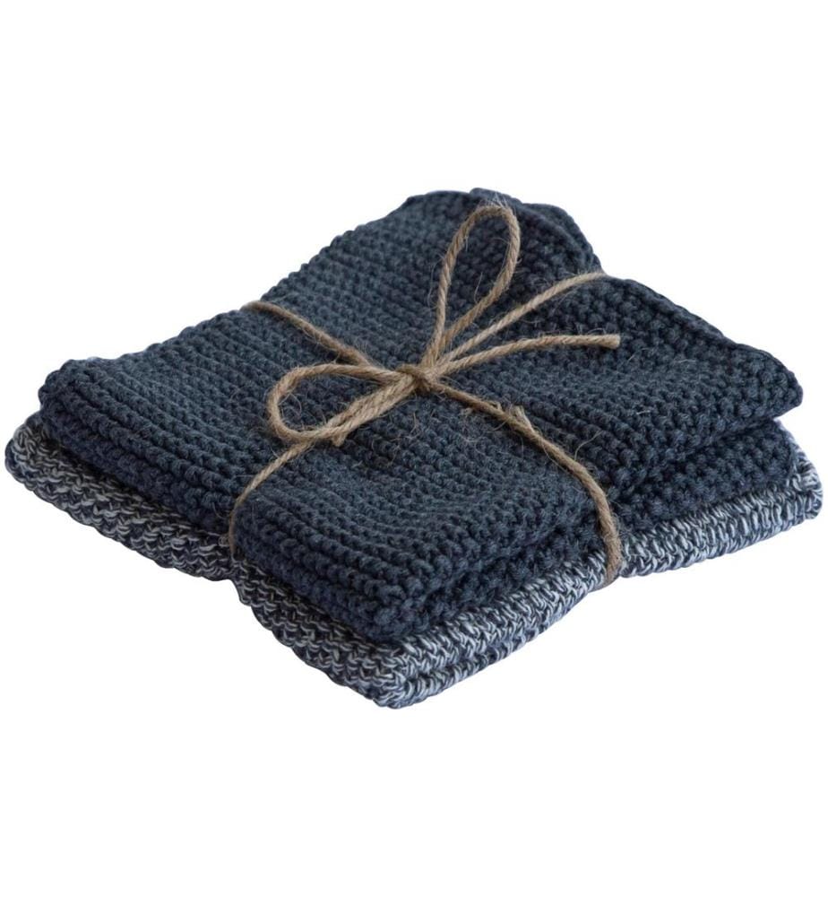 PICHLER - Torchon à vaisselle Lola 2 Pièce/s, Gris foncé