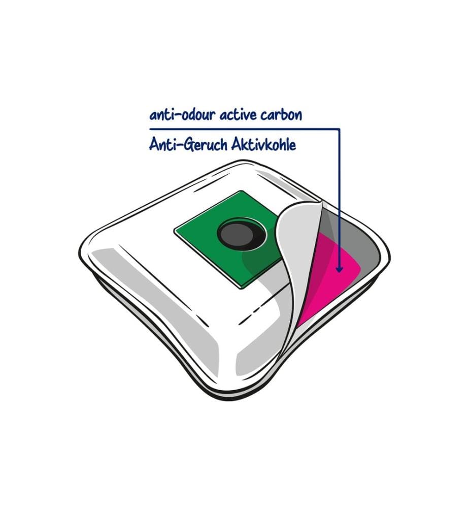 SWIRL - Sac filtrant pour aspirateur M40 EcoPor anti-odeur 4 Pièce/s