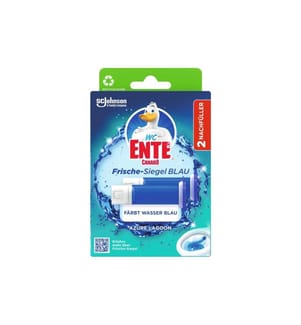WC-Ente - Nettoyant pour WC Recharge de sceau de fraîcheur Azure Lagoon