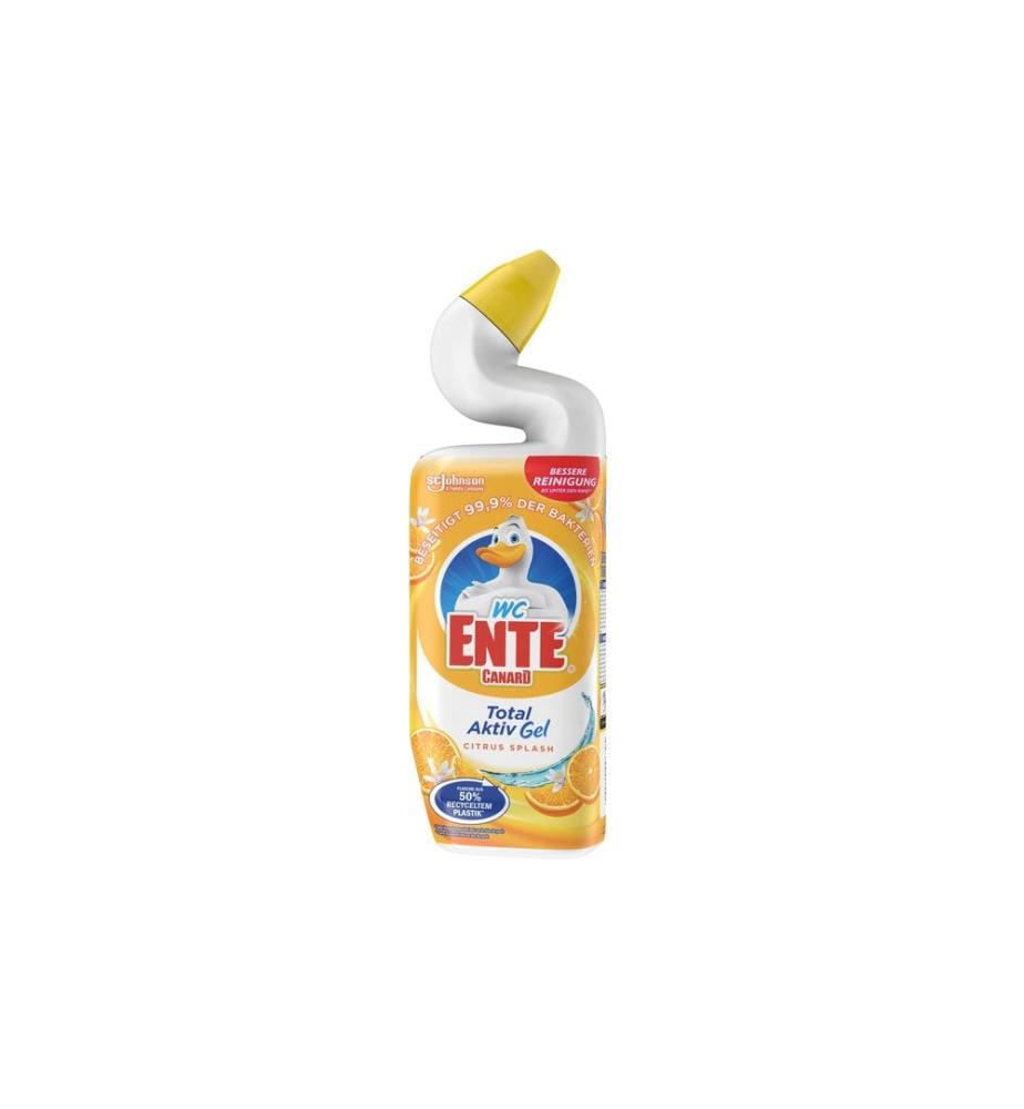 WC-Ente - Nettoyant pour WC Gel actif total Citrus Splash 3 x 750 ml