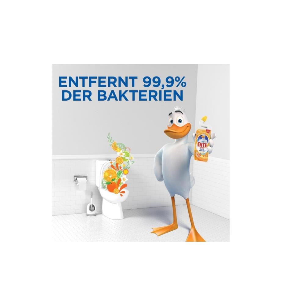 WC-Ente - Nettoyant pour WC Gel actif total Citrus Splash 3 x 750 ml