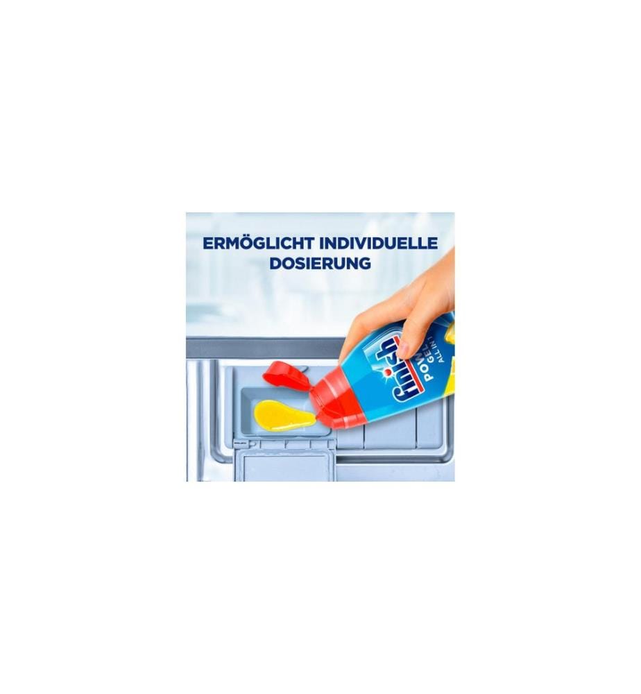 Finish - Détergent pour lave-vaisselle Power Gel Citrus 650 ml