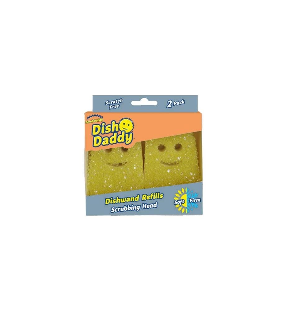 SCRUB DADDY - Dish Daddy tête de brosse de rechange pack de 2 Lot de 2