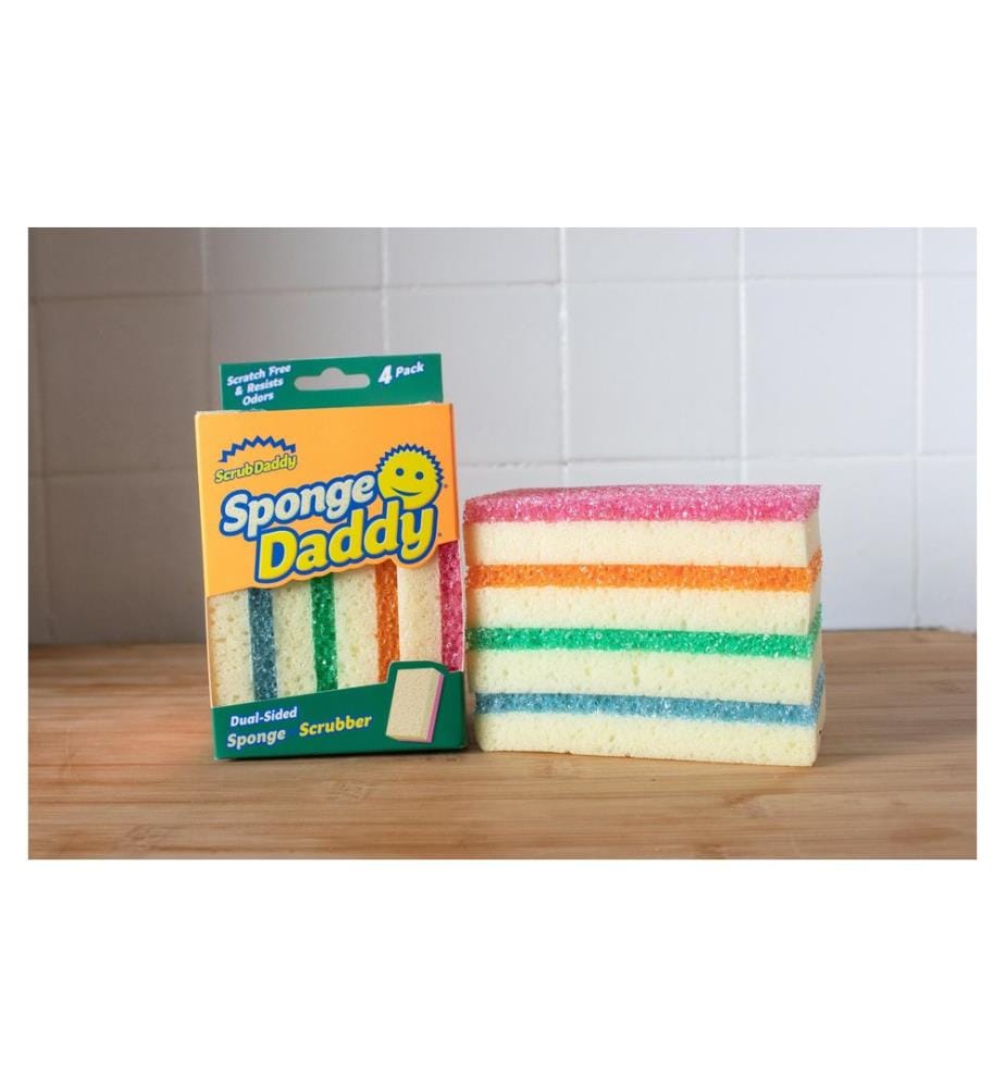 SCRUB DADDY - Sponge Daddy Schwamm 4er Pack
