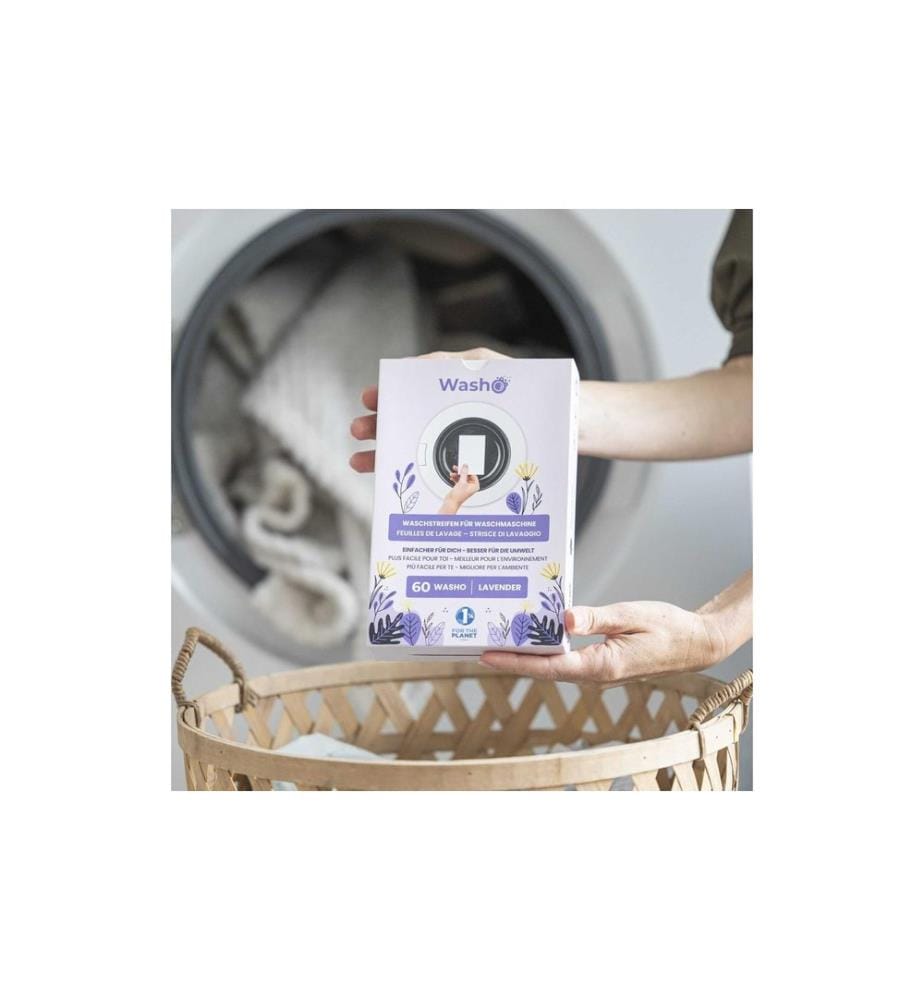 Washo - Waschstreifen Lavendel 60 Stück