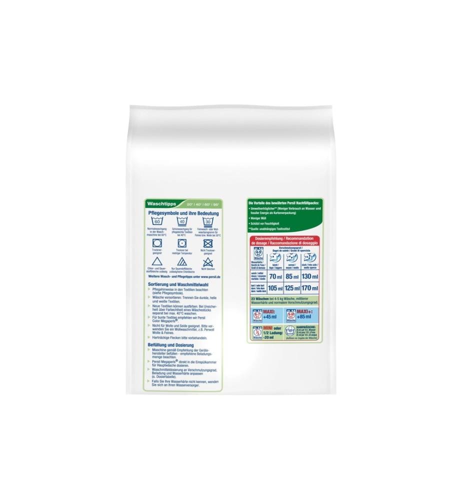 Persil - Lessive en poudre Megaperls universels 23 WG, 1 495 kg