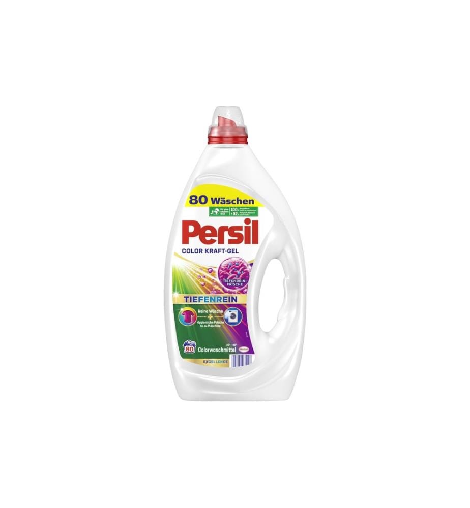 Persil - Détergent liquide Gel Kraft Color 80 WG, 3,6 l