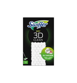 SWIFFER - Wischtuch 3D Clean 14 Stück