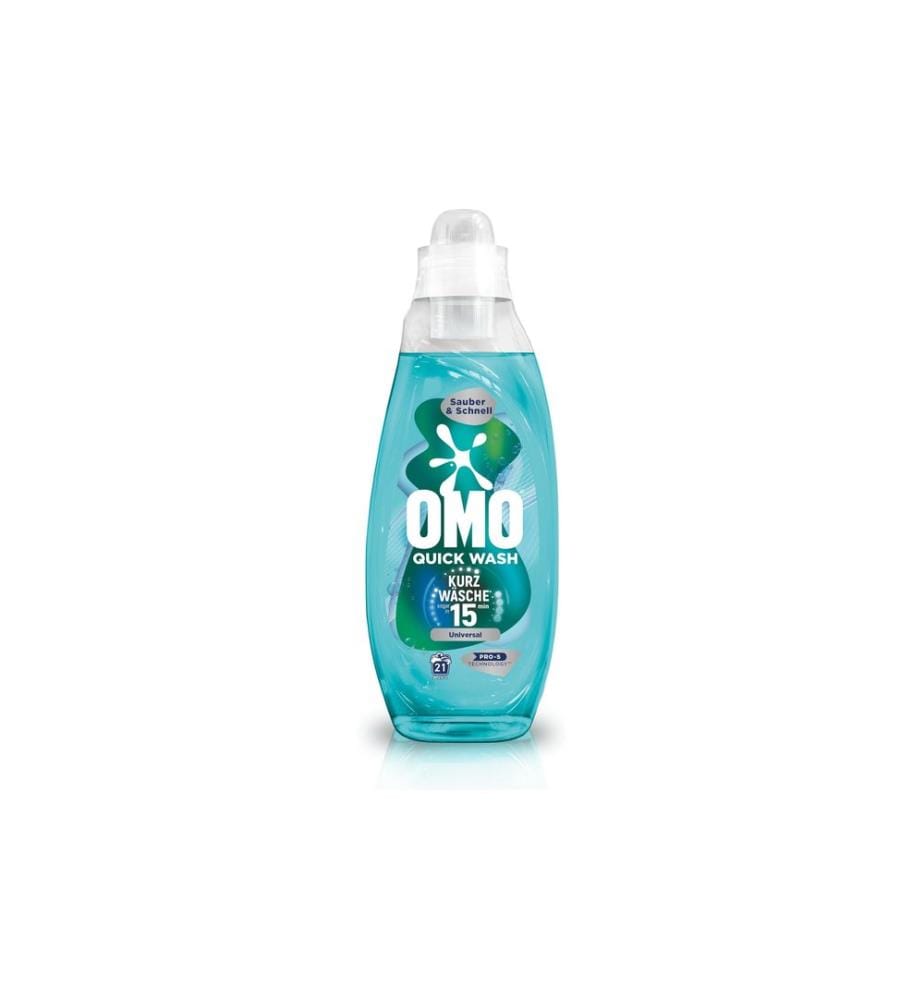 Omo - Détergent liquide Quick Wash Universal 0.84 l