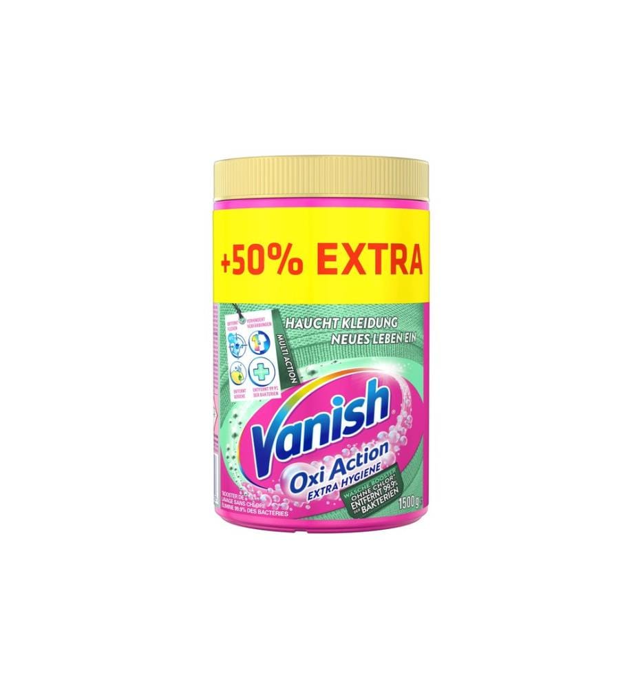 Vanish - Poudre Oxi Action Extra Hygiène 1.5 kg