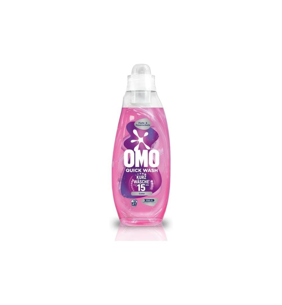 Omo - Détergent liquide Quick Wash Color 8x 0.84 l