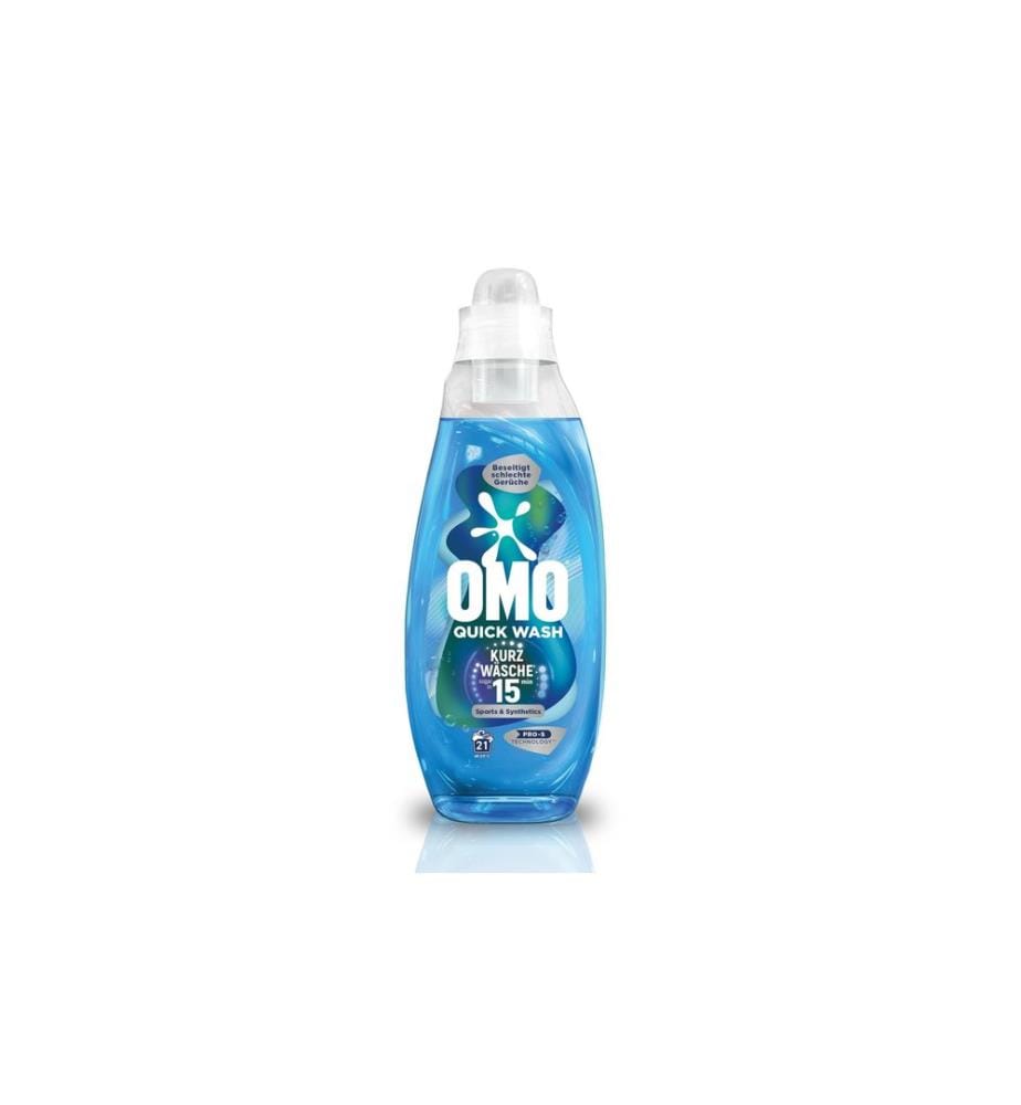 Omo - Détergent liquide Quick Wash Sport and Synthetics 8x 0.84 l
