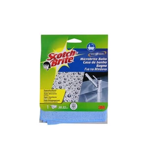 SCOTCH-BRITE - Chiffon de nettoyage en microfibre Serviette de bain SCOTCH-BRITE - Bleu