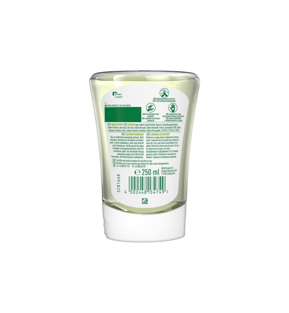 DETTOL - Savon No-Touch Recharge Thé Vert & Gingembre 250 ml