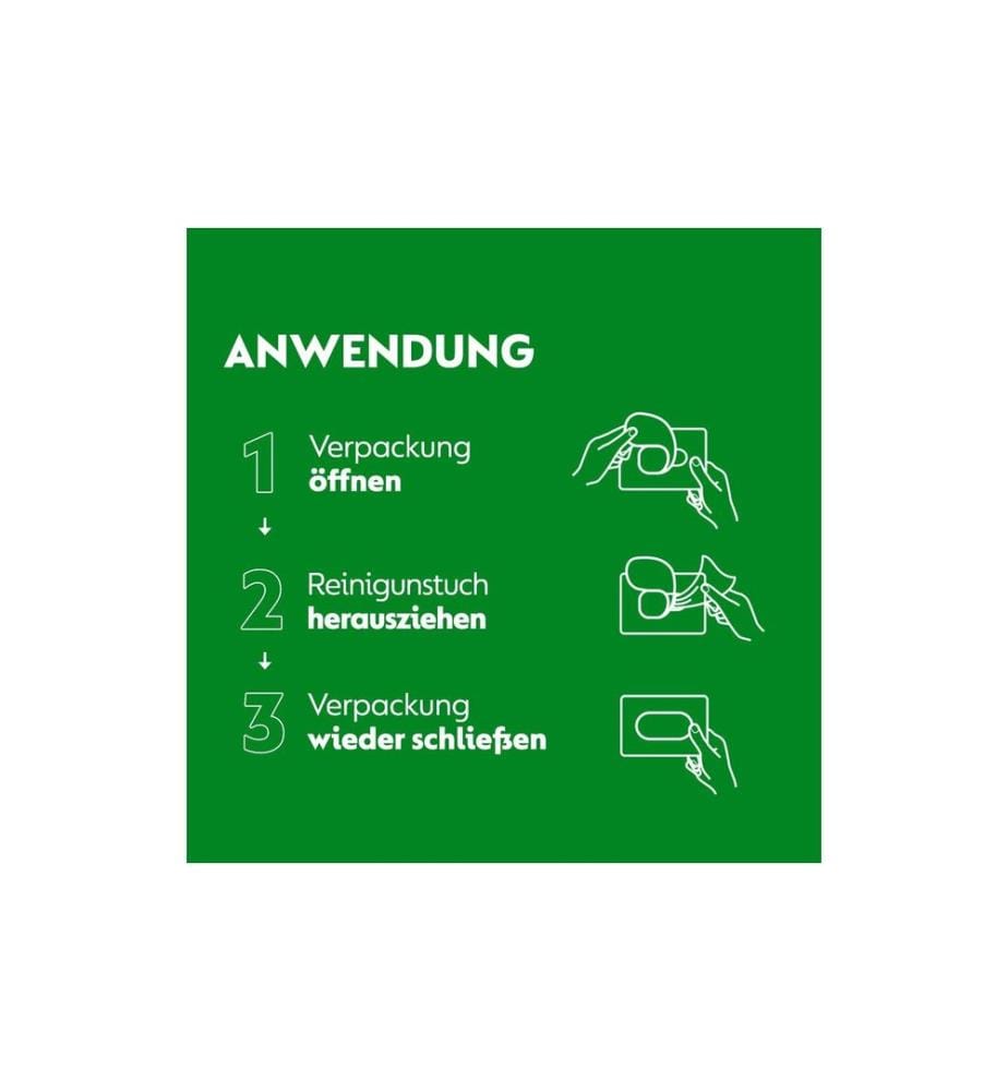 DETTOL - Desinfektionstücher 2 in 1 15 Stück