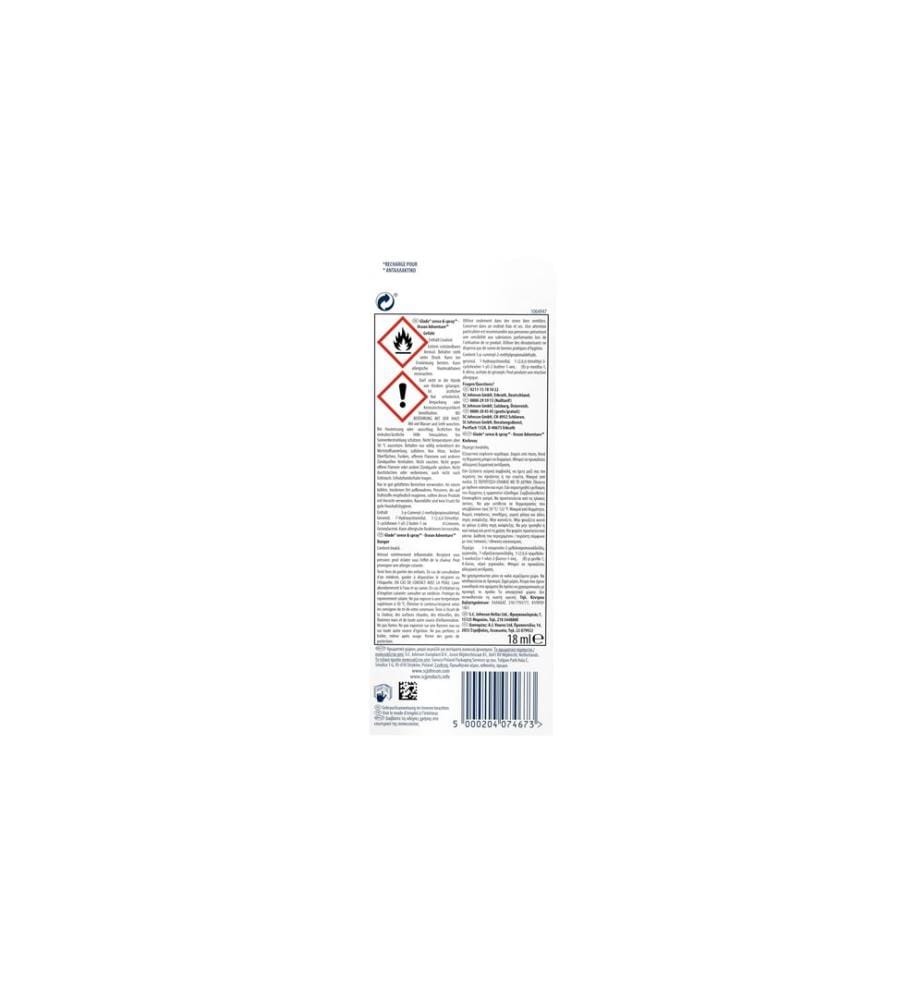Glade - Sense & Spray Ocean Adventure Recharge 18 ml