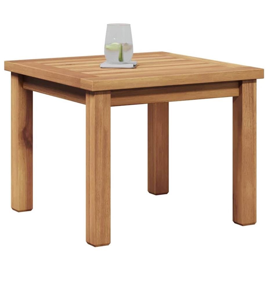 Table basse Marron 45 x 45 x 36 cm Bois de teck massif