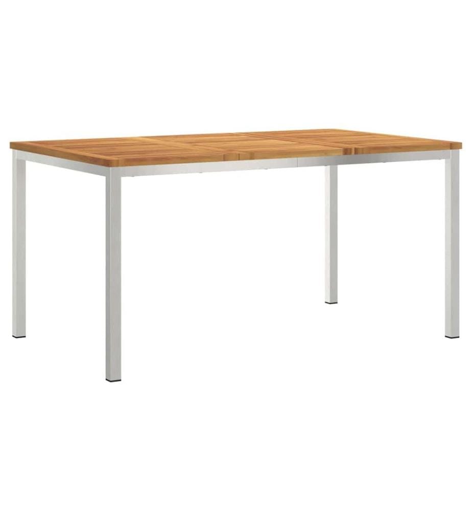 Esstisch Braun 150 x 90 x 75 cm Massivholz Akazie