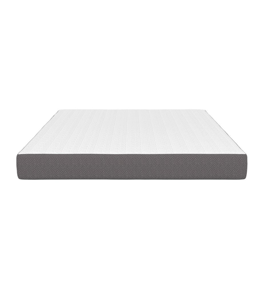 Matelas mémoire de forme épaisseur 20cm blanc et gris 160x200cm