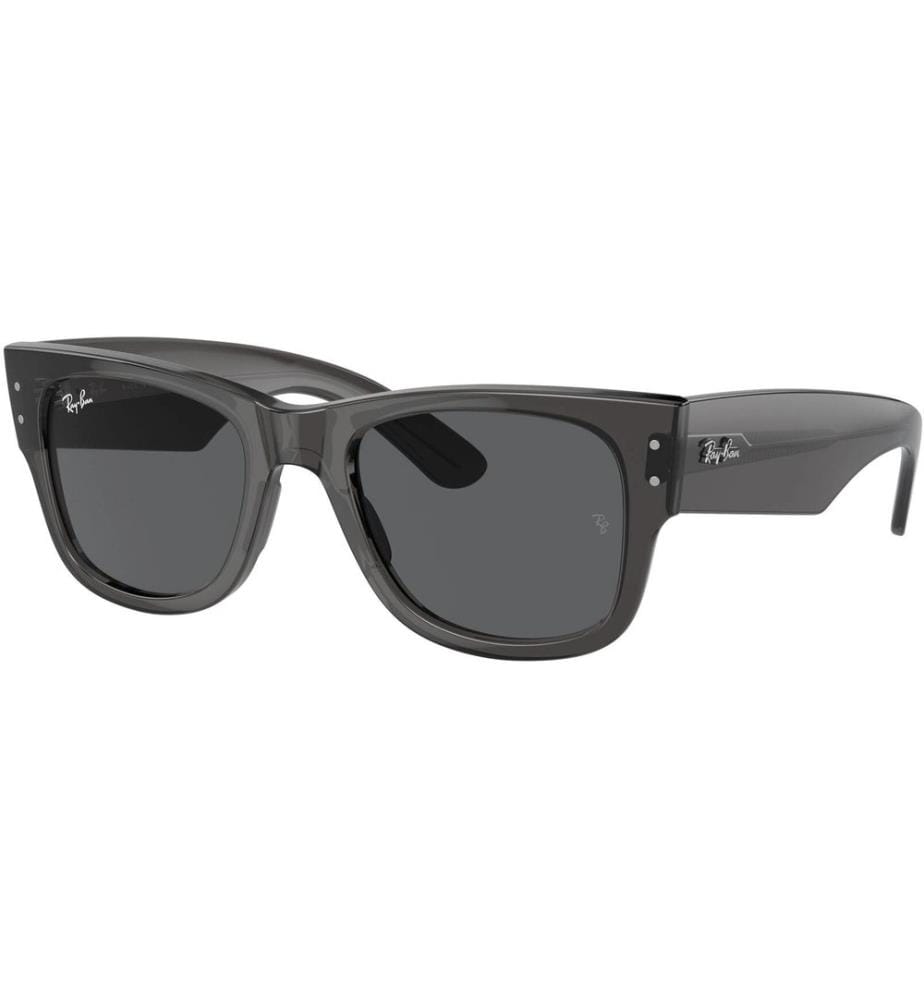 Ray-Ban - Lunettes de soleil Mega Wayfarer Transparent/noir