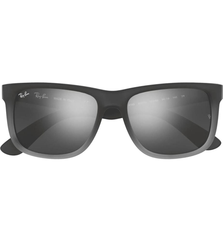 Ray-Ban - Lunettes de soleil Justin Gris caoutchouc