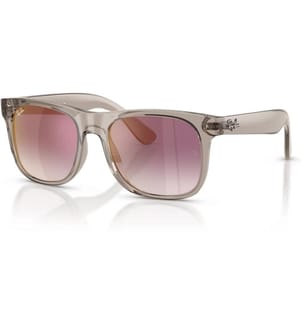 Ray-Ban - Lunettes de soleil pour enfants Junior Justin Transparent/gris