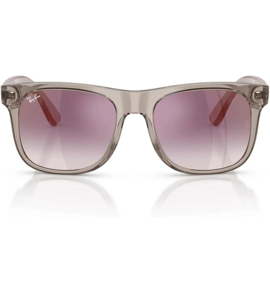 Ray-Ban - Lunettes de soleil pour enfants Junior Justin Transparent/gris