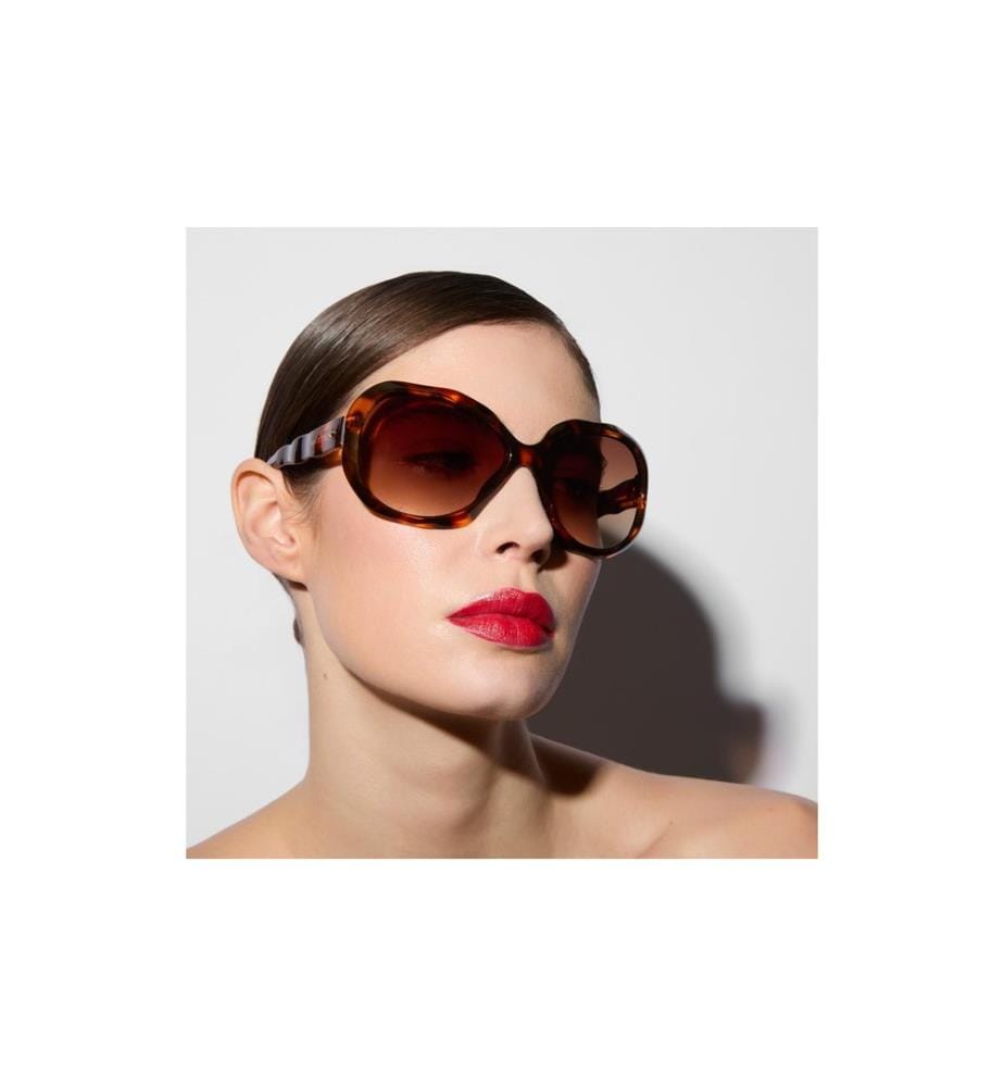 OKKIA - Lunettes de soleil Seletti California Havane classique, lentilles jaunes