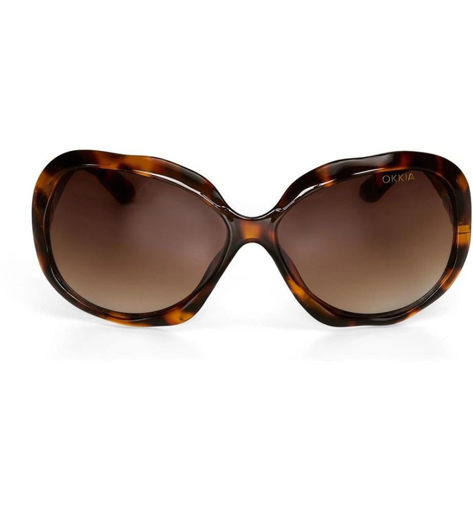 OKKIA - Lunettes de soleil Seletti California Havane classique, lentilles jaunes