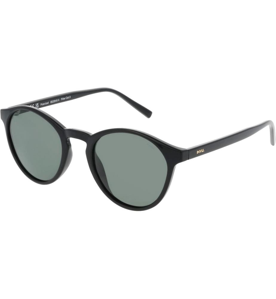 INVU. - Lunettes de soleil Bogota Black, polarisées avec étui