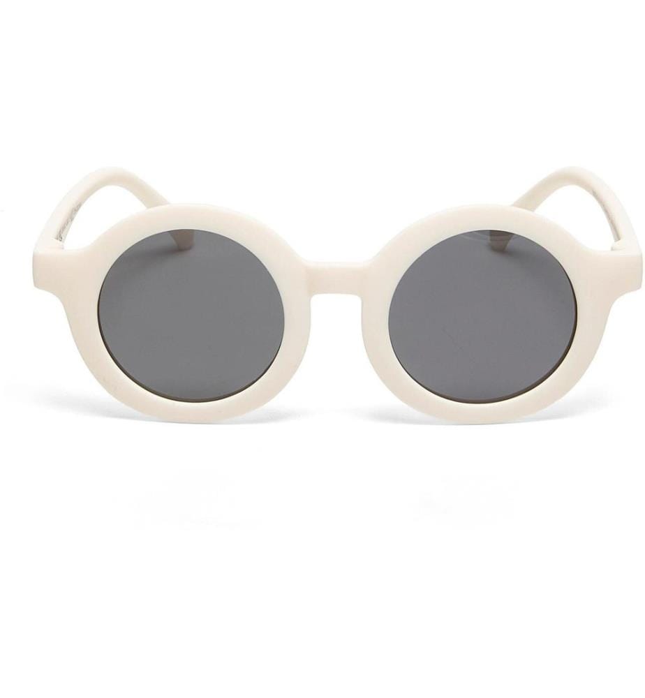 OKKIA - Lunettes de soleil pour enfants Tondo, 6-10 ans Whister White