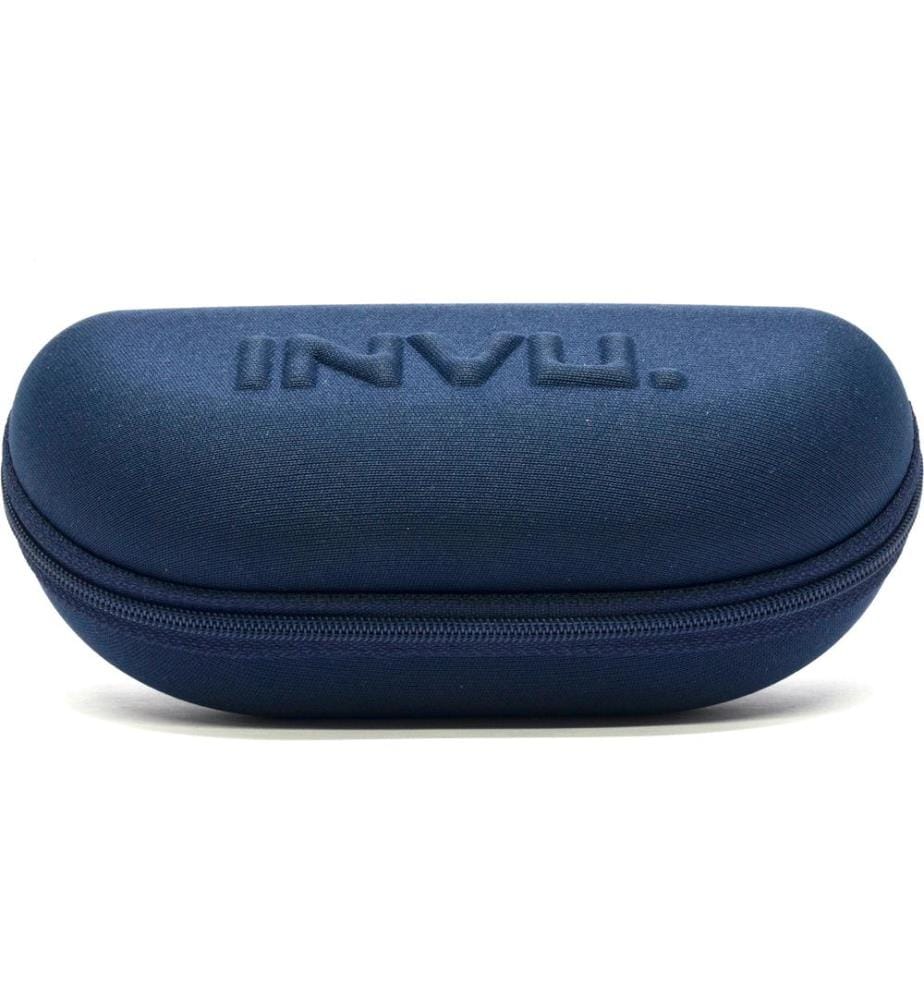 INVU. - Lunettes de soleil Ylania Silver / Blue, polarisées avec étui