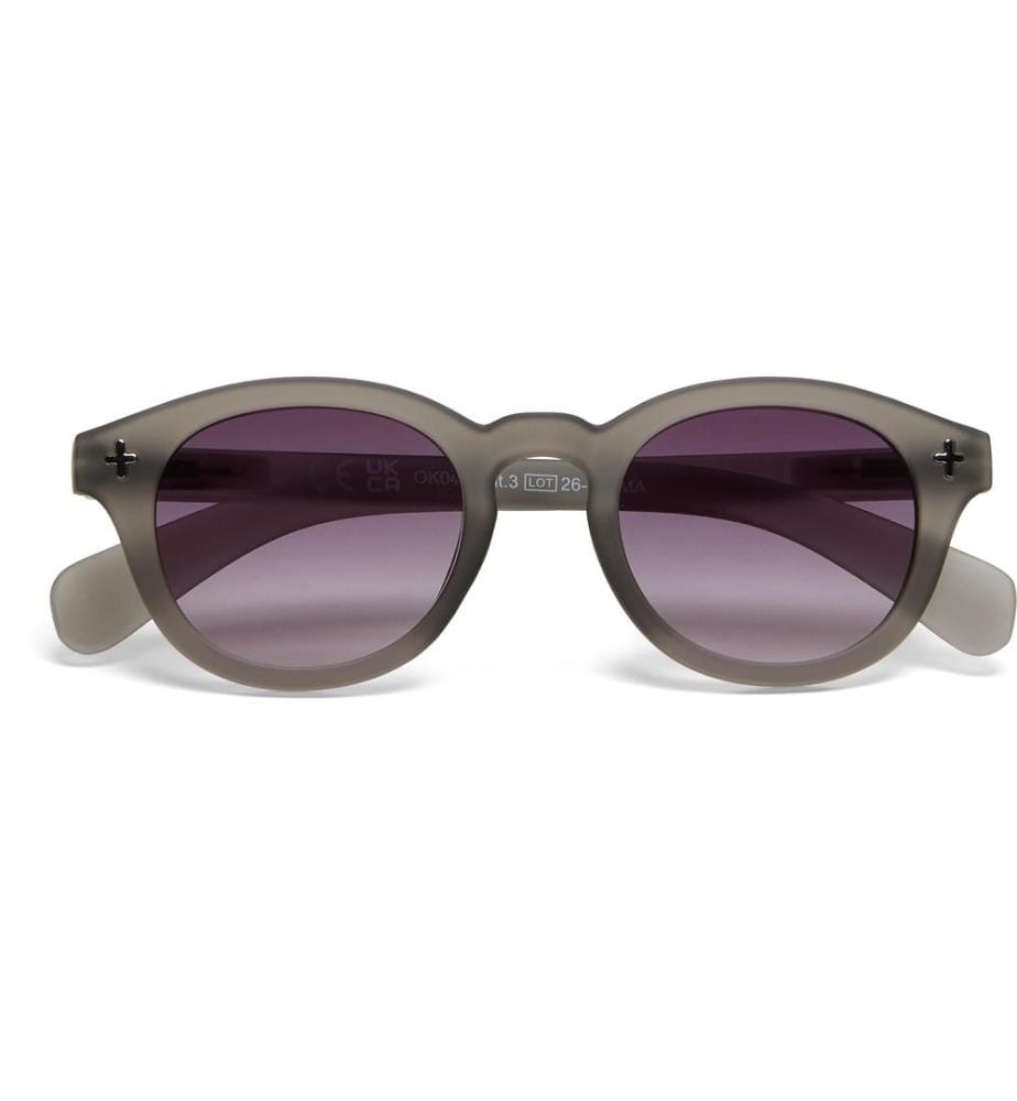 OKKIA - Lunettes de soleil Milano Gris translucide
