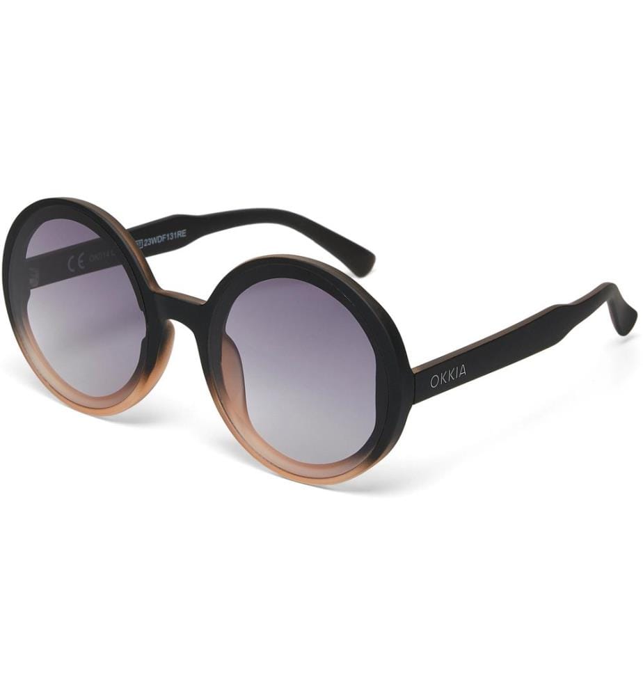 OKKIA - Lunettes de soleil Monica Black Pink