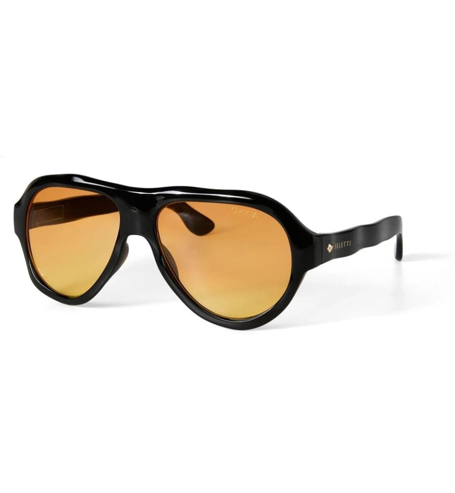 OKKIA - Lunettes de soleil Seletti Florida Lentille à gradient noir et jaune