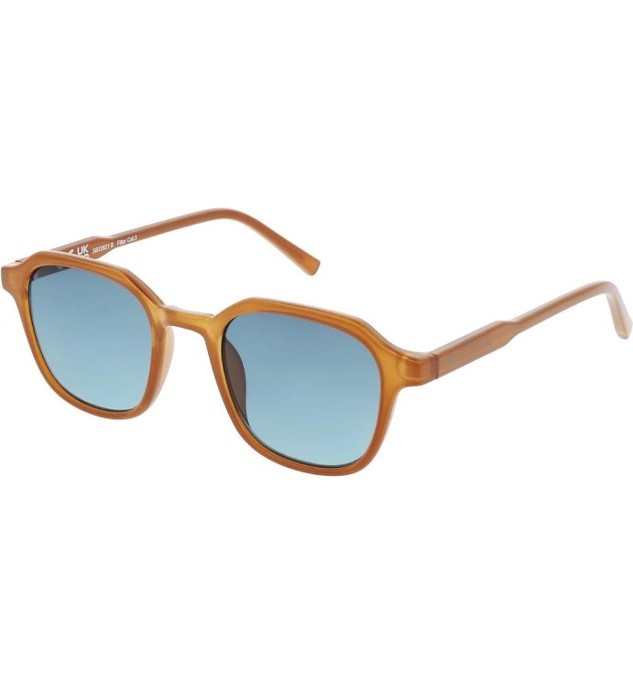 SMARTY - Lunettes de soleil Brienz Ambre transp., avec étui
