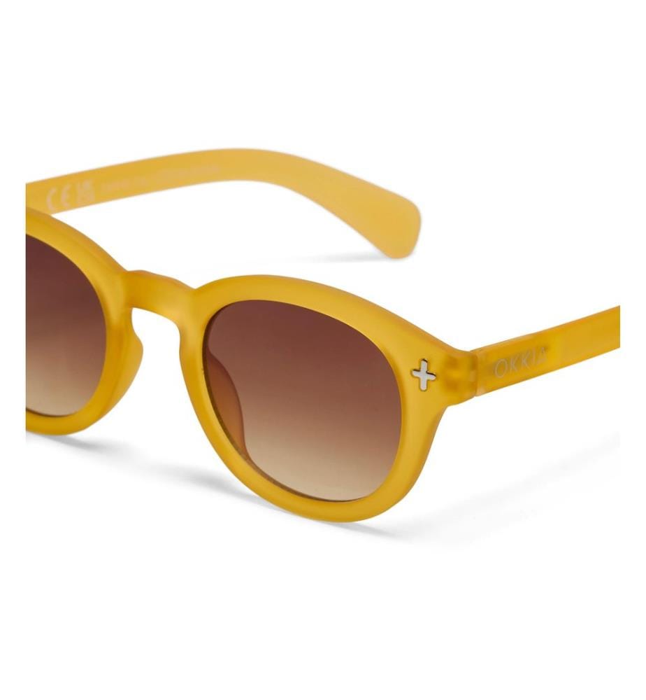 OKKIA - Lunettes de soleil Milano Jaune translucide