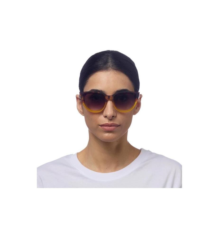 OKKIA - Lunettes de soleil Silvia Jaune havane