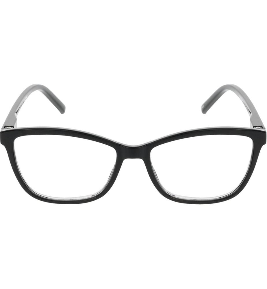 INVU. - Lunettes de lecture Morrison puissance +2.50, Black avec étui